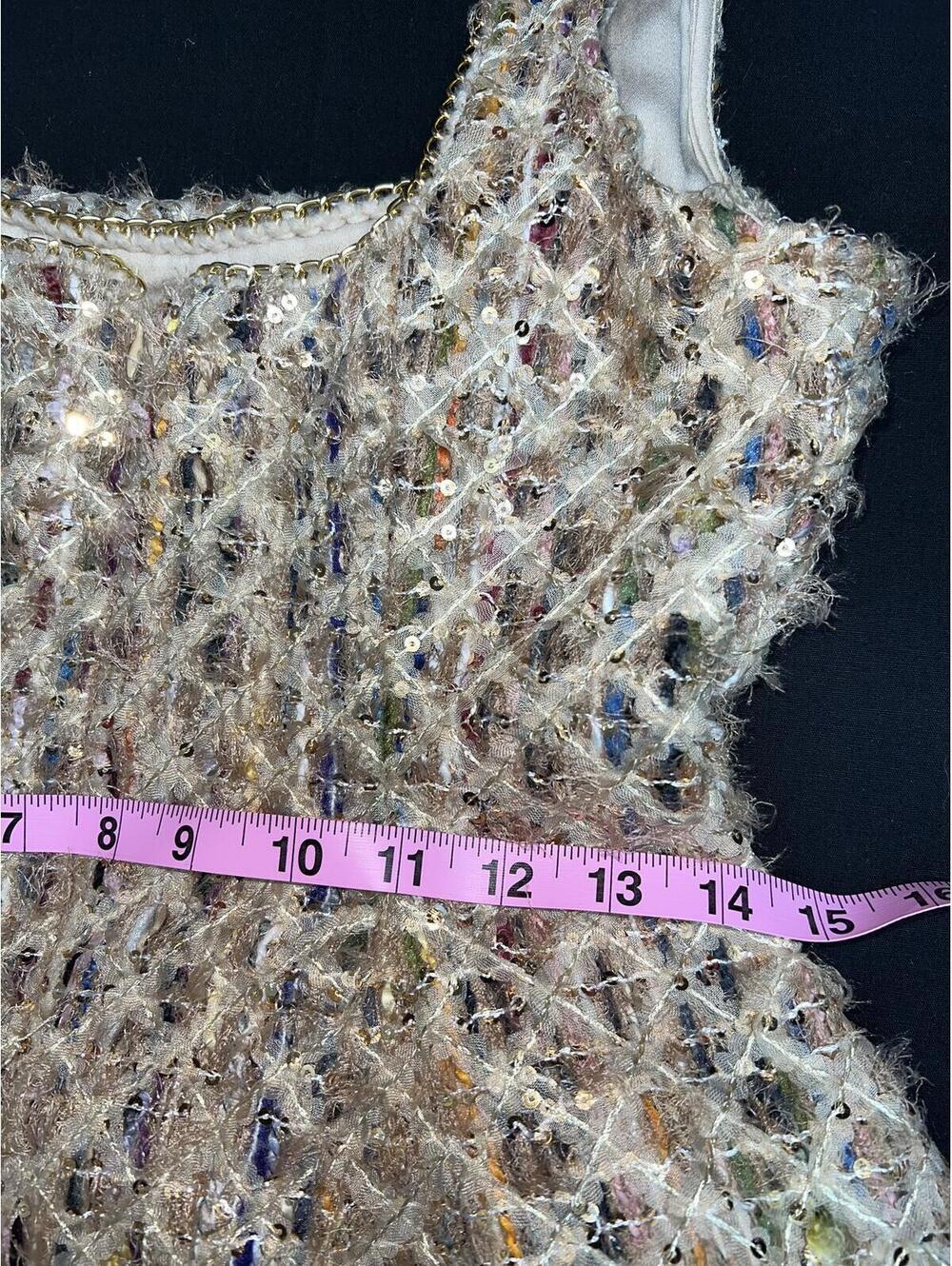 Anthropologie - Maeve Tweed Fit & Flare Mini dress - Picture 6 of 9